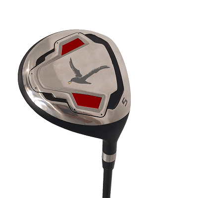 5 drewnianych klubów golfowych